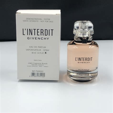 interdit givenchy descrizione|interdit Givenchy sample.